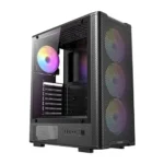 Antec VX310 ARGB ATX Mid Tower Cabinet (VX310-ARGB-BLACK)
