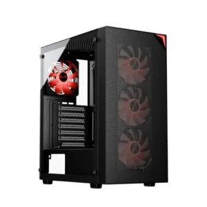 Dawg X 440 ARGB ATX Mid Tower Cabinet (X440-ARGB-BLACK)