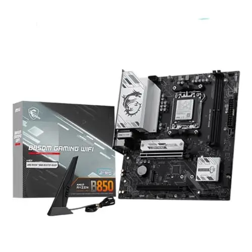 MSI B850M Gaming WIFI7 DDR5 M-ATX Motherboard (B850M-GAMING-WIFI)