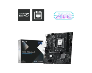 MSI PRO B860M-E AMD M- ATX DDR5 Motherboard