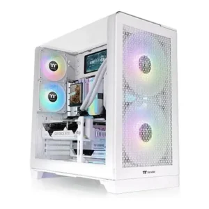 Thermaltake View 390 Air ARGB ATX Mid Tower Cabinet Snow White ( CA-11F-00M6WN-00 )